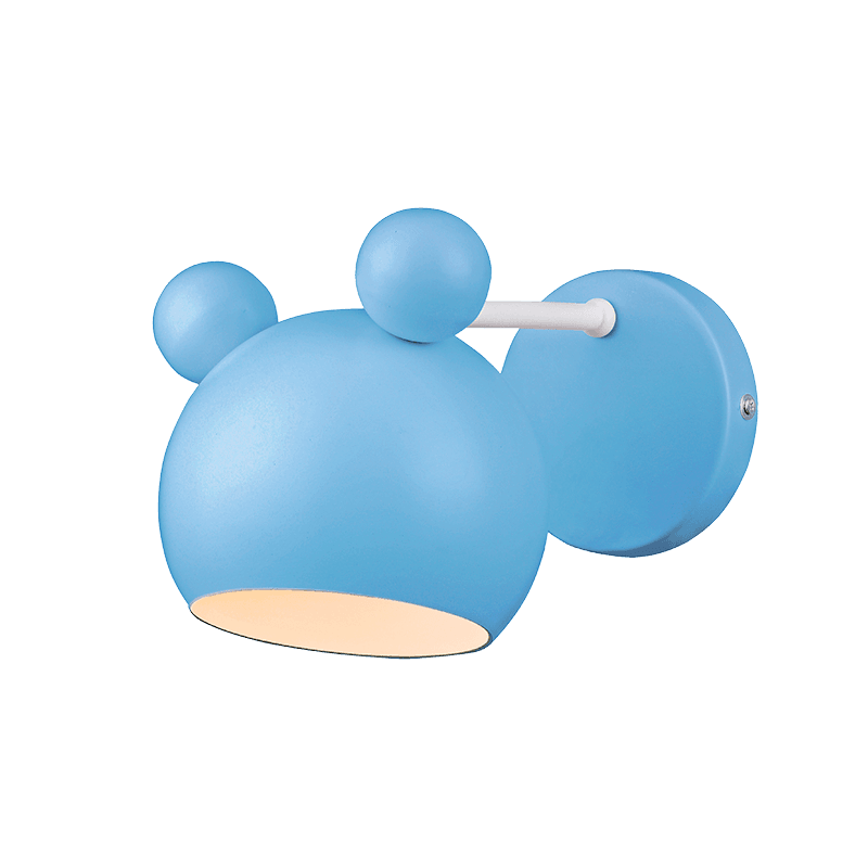 MICKEY ΑΠΛΙΚΑ 1XE27 ΜΠΛΕ - ledmania.gr
