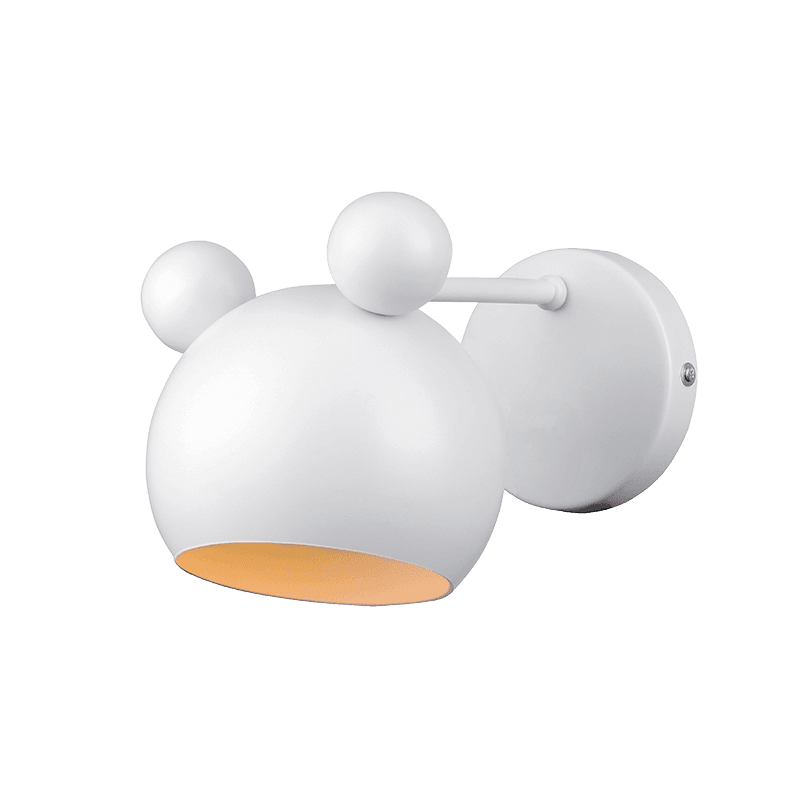 MICKEY ΑΠΛΙΚΑ  1XE27 ΛΕΥΚΟ - ledmania.gr