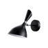 MORGAN WALL LAMP 1xE14 BLACK - ledmania.gr