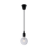 SAILOR-16 PENDANT SILICONE 1xE27 BLACK - ledmania.gr