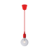SAILOR-16 PENDANT SILICONE 1xE27 RED - ledmania.gr