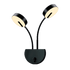 SENSO LED WALL LAMP 17W 3000K MATTE BLACK - ledmania.gr