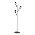 SENSO LED FLOOR LAMP 25W 3000K MATTE BLACK - ledmania.gr