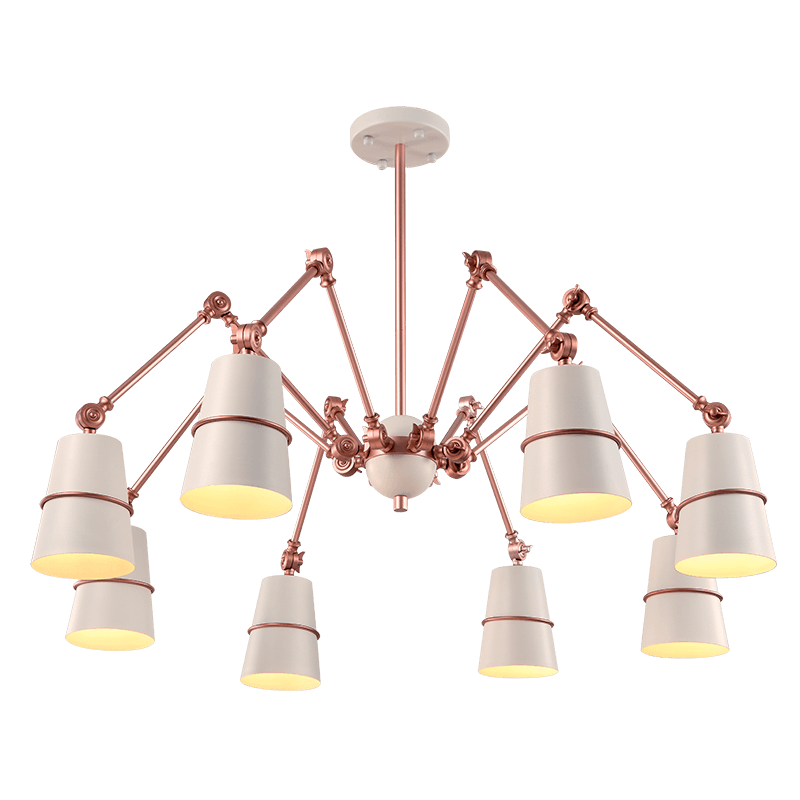 SPIDER ΠΟΛΥΦΩΤΟ 8XE27 ΛΕΥΚΟ - ledmania.gr