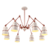 SPIDER ΠΟΛΥΦΩΤΟ 8XE27 ΛΕΥΚΟ - ledmania.gr