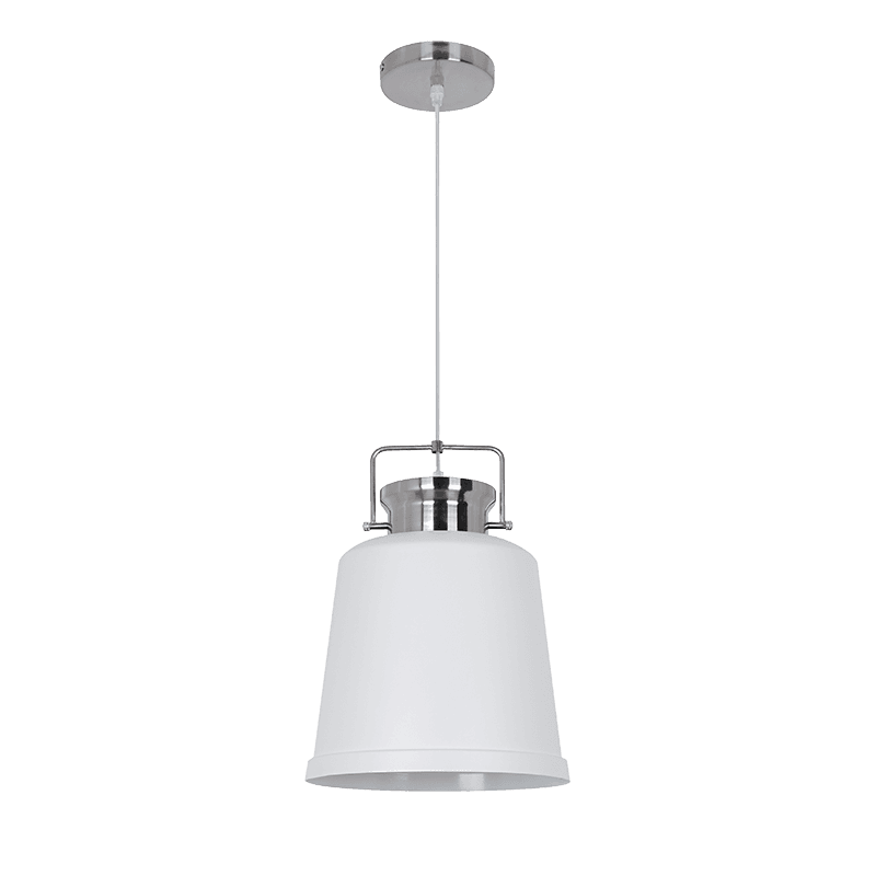 TEDD ΚΡΕΜΑΣΤΟ ΦΩΤΙΣΤΙΚΟ 1XE27 ΛΕΥΚΟ D260mm - ledmania.gr