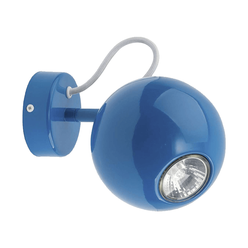TINY ΑΠΛΙΚΑ 1xGU10 ΜΠΛΕ - ledmania.gr