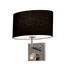 ΑΠΛΙΚΑ TOMY 1XE27 +1WLED 4000K ΣΚΟΥΡΟ ΓΚΡΙ - ledmania.gr