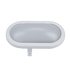 LED ΛΑΜΠΤΗΡΑΣ OVAL 12W 4000К ΛΕΥΚΟ - ledmania.gr