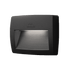 LORENZA 190 LED WALL LAMP 8.5W 4000K IP55 BLACK - ledmania.gr