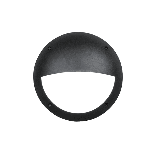 LUCIA EL WALL LAMP 1XE27 IP66 BLACK - ledmania.gr