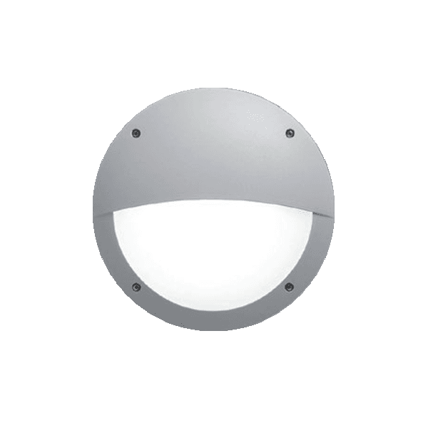 LUCIA EL WALL LAMP 1XE27 IP66 GREY - ledmania.gr