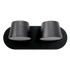 MALIA DOUBLE LED CEILING LAMP 24W 4200K BLACK - ledmania.gr
