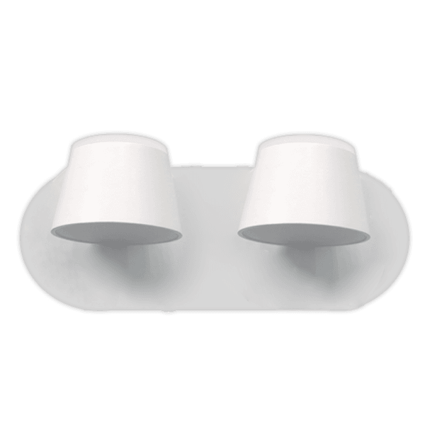 MALIA DOUBLE LED CEILING LAMP 24W 4200K WHITE - ledmania.gr