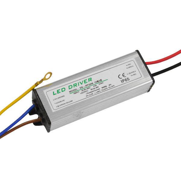 Μετασχηματιστής Προβολέα LED 30W IN 230V OUT 900mA DC 0.95PF GloboStar 47854 - ledmania.gr
