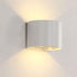 LED ΑΠΛΙΚΑ ΣΤΡΟΓΓΥΛΗ 2X5W 4000K IP54 ΛΕΥΚΗ - ledmania.gr