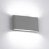 LED ΑΠΛΙΚΑ ΣΤΡΟΓΓΥΛΕΜΕΝΗ 2X6W 4000K IP65 ΓΚΡΙ - ledmania.gr