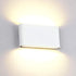 LED ΑΠΛΙΚΑ ΣΤΡΟΓΓΥΛΕΜΕΝΗ 2X6W 4000K IP65 ΛΕΥΚΗ - ledmania.gr