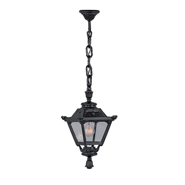 GOLIA HANGING LATERN1XE27 IP55 BLACK - ledmania.gr