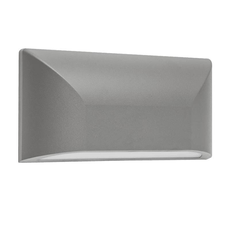 GRF05 LED ΑΠΛΙΚΑ ΕΞΩΤ. ΧΩΡΟΥ 6W 4000K IP65 ΣΚΟΥΡΟ ΓΚΡΙ - ledmania.gr