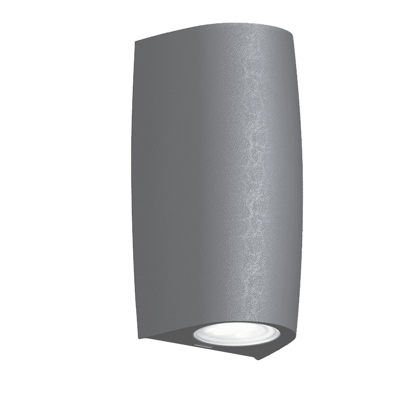 MARTA 90 1L ΑΠΛΙΚΑ ΕΞΩΤ. ΧΩΡΟΥ 1XGU10 IP55 ΓΚΡΙ - ledmania.gr