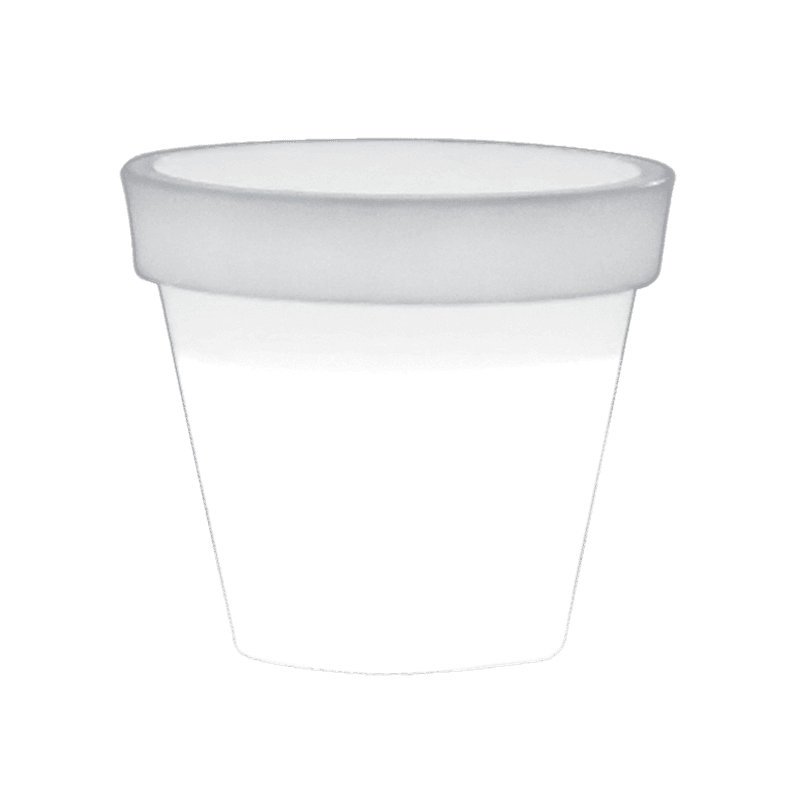 LED FLOWER POT FLORENCE IP65 COLD WHITE - ledmania.gr