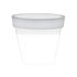LED FLOWER POT FLORENCE IP65 COLD WHITE - ledmania.gr