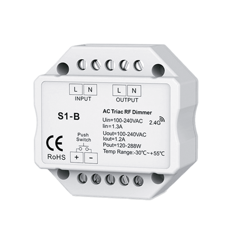 SMART RF ΜΟΝΟΚΑΝΑΛΟ ΝΤΙΜΕΡ TRIAC ΓΙΑ ΚΥΤΙΟ - ledmania.gr
