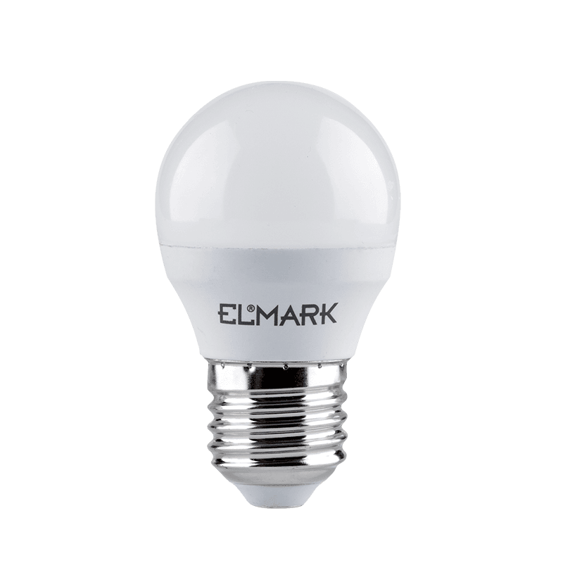 LED ΛΑΜΠΤΗΡΑΣ GLOBAL G45 6W E27 230V ΛΕΥΚΟ ΘΕΡΜΟ - ledmania.gr