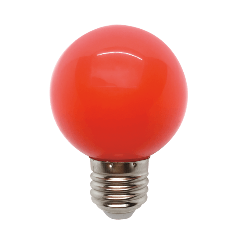 ΛΑΜΠΤΗΡΑΣ LED  GLOBE G45 3W E27 ΚΟΚΚΙΝΟ - ledmania.gr