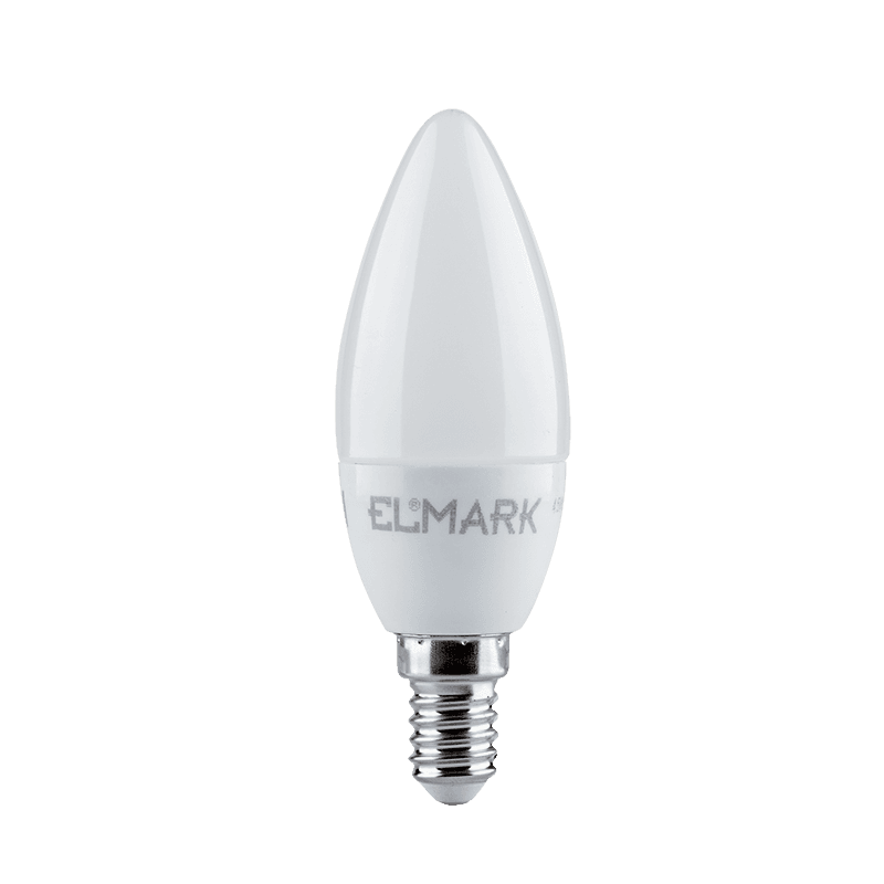 LED ΛΑΜΠΑ ΚΕΡΑΚΙ C37 5W E14 ΝΤΙΜΑΡΙΖΟΜΕΝΗ 3000K - ledmania.gr