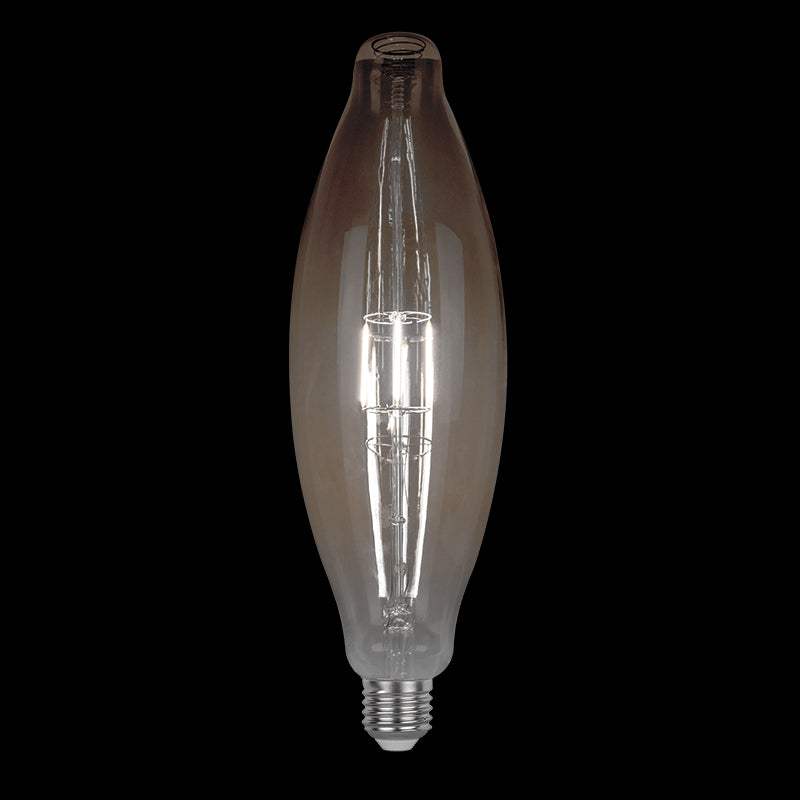 LED ΛΑΜΠΑ VINTAGE ΝΤΙΜΑΡΙΖΟΜΕΝΗ  8W E27 2800-3200K ΦΙΜΕ D:125 - ledmania.gr