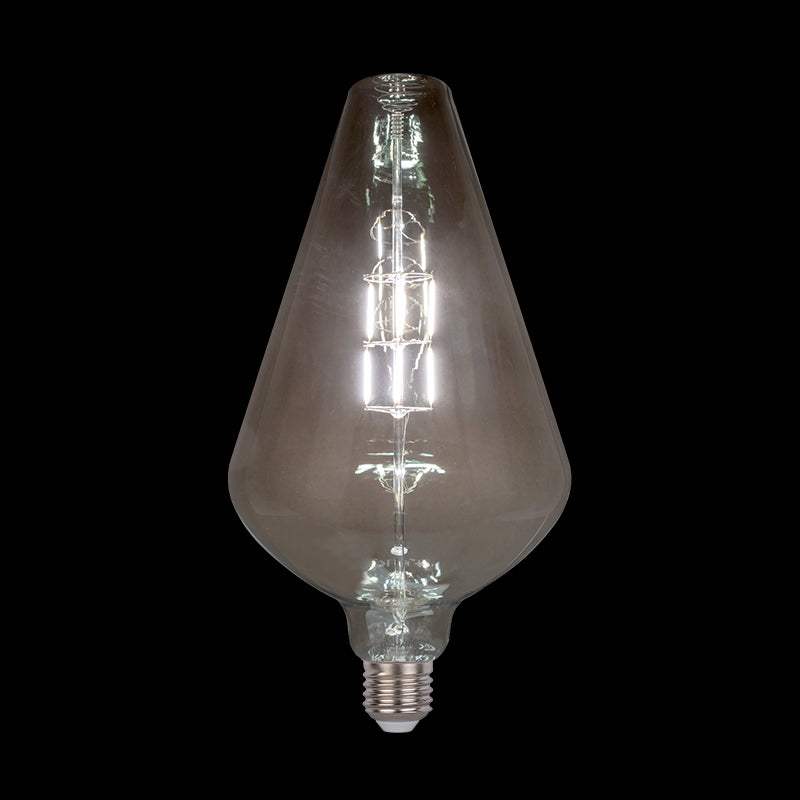LED ΛΑΜΠΑ VINTAGE ΝΤΙΜΑΡΙΖΟΜΕΝΗ 8W E27 2800-3200K ΦΙΜΕ D:200 - ledmania.gr
