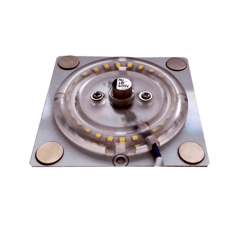 LED MODULE WITH MAGNET SMD2835 12W 3000K 63x63mm - ledmania.gr