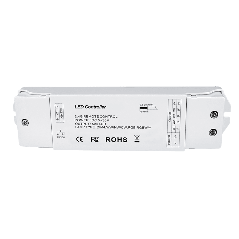 SMART RF ΔΕΚΤΗΣ 4 ΚΑΝΑΛΙΑ - ledmania.gr
