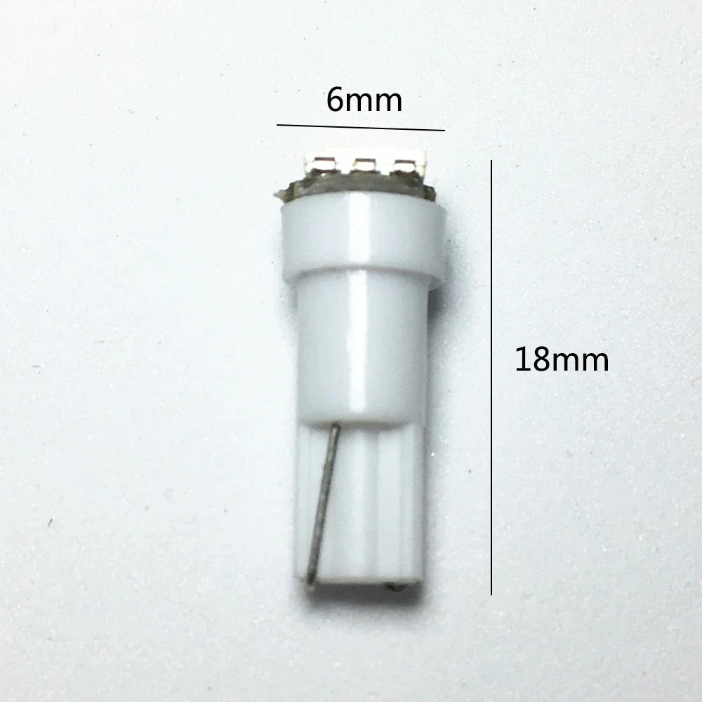 24volt T5 Led Αυτοκινήτου 1 Smd 5050 για Ταμπλό Οργάνων Κοκκινο-1τεμ. - ledmania.gr