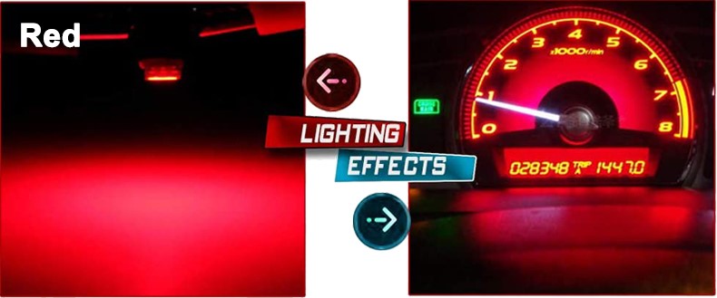 24volt T5 Led Αυτοκινήτου 1 Smd 5050 για Ταμπλό Οργάνων Κοκκινο-1τεμ. - ledmania.gr