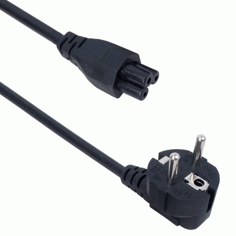 Καλώδιο Ρεύματος για Laptop, DeTech, 1.5m - 18028 - ledmania.gr