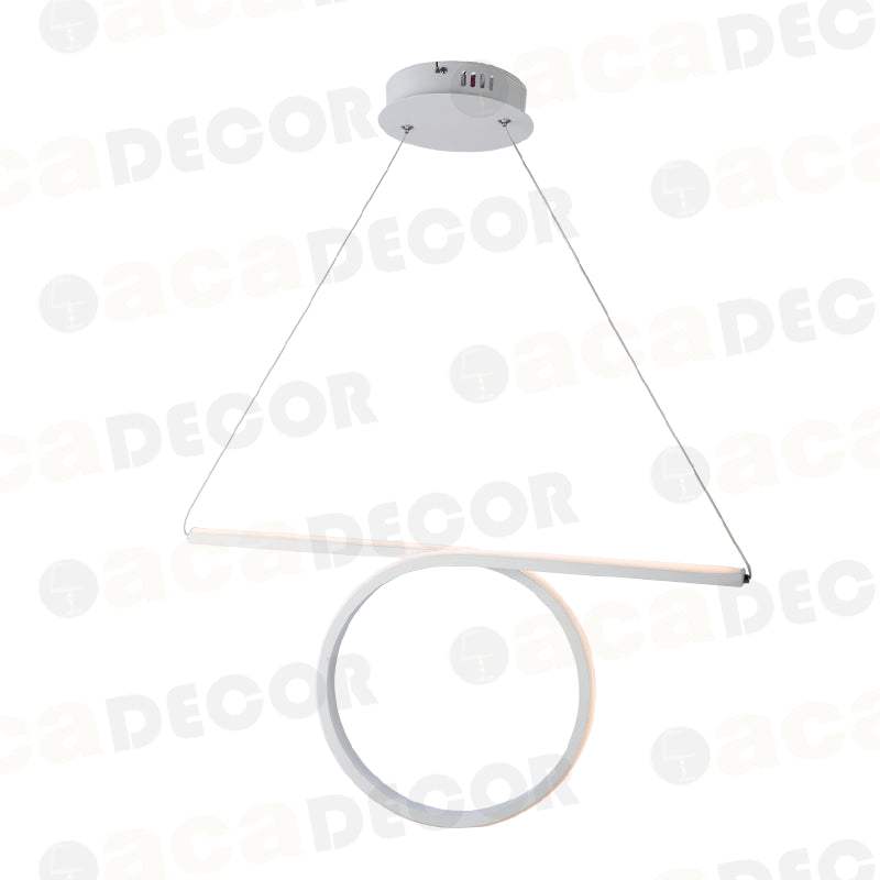 ^ΚΡΕΜΑΣΤΟ Φ/Σ LED 32W 3000K 1920LM ΛΕΥΚΟ ΑΛΟΥΜΙΝΙΟ 64Χ17ΧΗ120CM ZERO - ledmania.gr