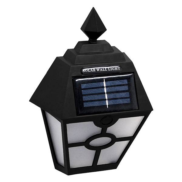 Αυτόνομο Αδιάβροχο IP65 Ηλιακό Φωτοβολταϊκό Φωτιστικό LED 1W με Αισθητήρα Νυχτός Ψυχρό Λευκό 6000k GloboStar 50015 - ledmania.gr