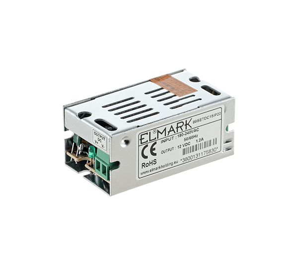 SETDC15 ΤΡΟΦΟΔΟΤΙΚΟ 15W 230VAC/12VDC - ledmania.gr