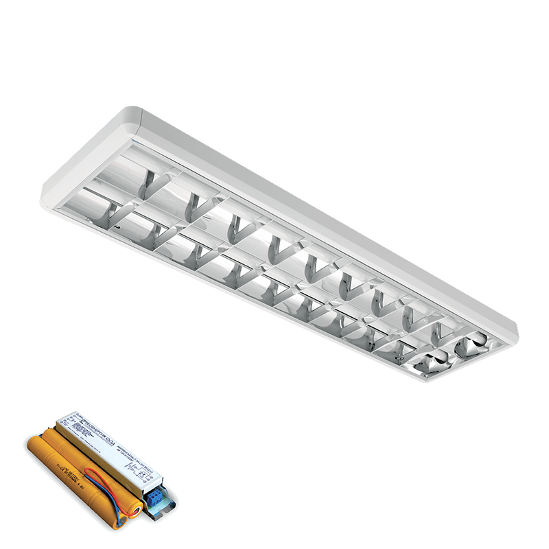 LENA-V ΜΕ LED (1200MM) 2X18W 4000K ΕΞΩΤΕΡΙΚΟ 1230X330mm ΜΕ ΜΠΛΟΚ - ledmania.gr