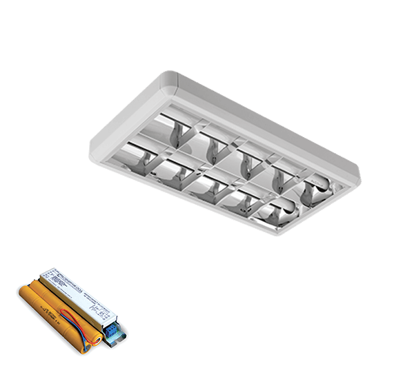 LENA-V ΜΕ LED (600MM) 2X9W 4000K ΕΞΩΤΕΡΙΚΟ 630X330mm ΜΕ ΜΠΛΟΚ - ledmania.gr