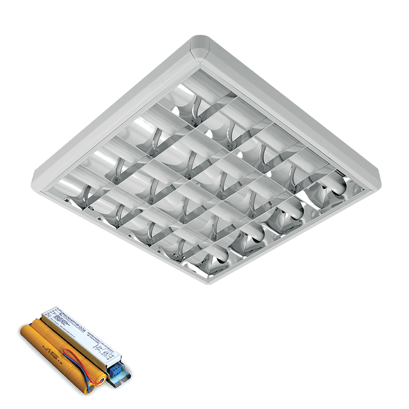 LENA-V ΜΕ LED (600MM) 4X9W 6400K ΕΞΩΤΕΡΙΚΟ 630X630mm ΜΕ ΜΠΛΟΚ - ledmania.gr
