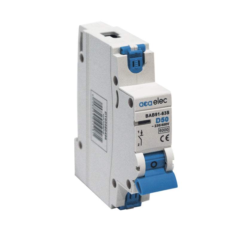 MCB 1P D50 6KA 1M - ledmania.gr