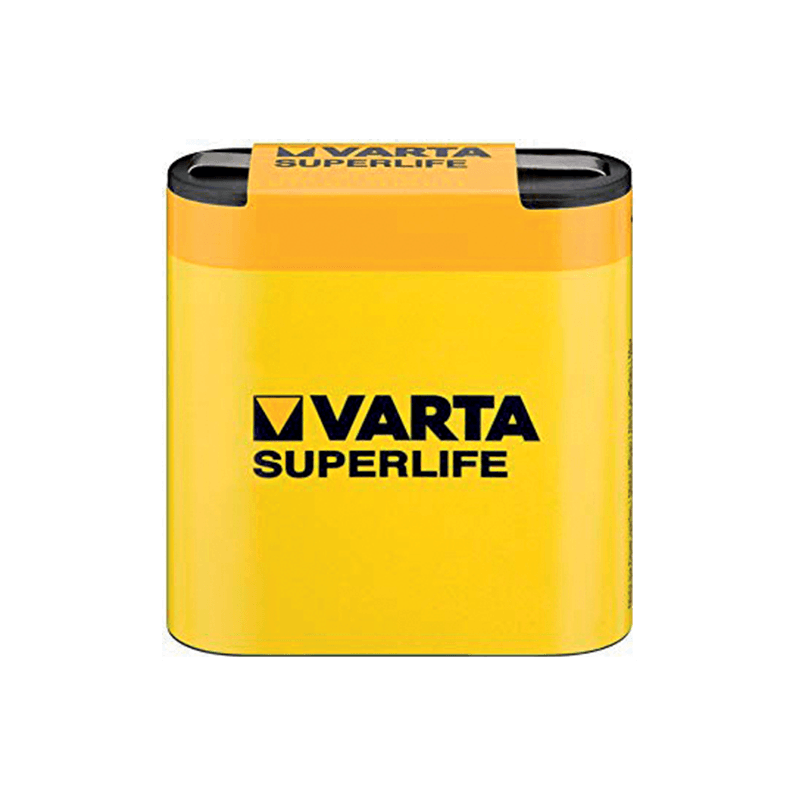 ΜΠΑΤΑΡΙΑ VARTA SUPERLIFE 3R12 4.5V -1 τμχ - ledmania.gr