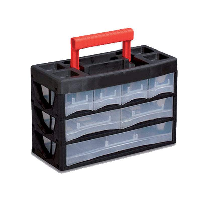PLASTIC ORGANIZER WITH DIVIDERS 3x11 SECTIONS - ledmania.gr