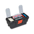 PLASTIC TOOL BOX WITH ORGANIZER 22 - ledmania.gr