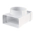 T-JOINT FOR FLAT & ROUND DUCTS 110x55mm - ledmania.gr