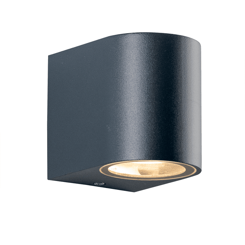 ^GU10 WALL LUMINAIRE 230V AC DARK GREY IP54 MAX.35W - ledmania.gr